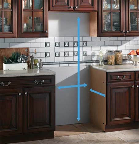 Measuring for a New Refrigerator